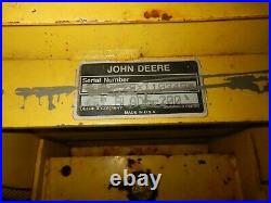 John Deere 46 front blade / plow for 200 series, 240,245,260,265,285,320