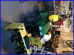 John Deere 47 snowblower/pwr Ang plowithshaft fits 425-445/455 tractor not include