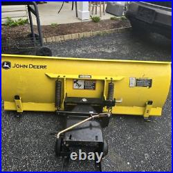 John Deere 48 Front Blade Snow Plow M03481X Fits 200 Series & 300 Series John Deere 48 Front Blade Snow Plow M03481X Fits 200 Series & 300 Series