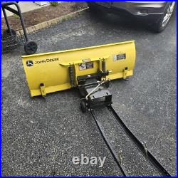 John Deere 48 Front Blade Snow Plow M03481X Fits 200 Series & 300 Series John Deere 48 Front Blade Snow Plow M03481X Fits 200 Series & 300 Series