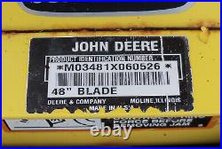 John Deere 48 Front Plow Blade GT242 GT262 GT275 GT225 GT235 PICKUP, SANDUSKY OH