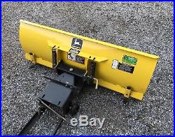 John Deere 48-inch Blade Snow Plow Fits Various Models (excellent Condition!)