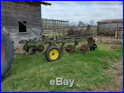 John Deere 4 Bottom Trailer Plow Antique