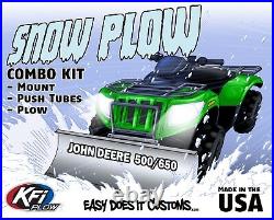 John Deere 500 / 650 Buck 2004-2006 KFI ATV 60 Snow Plow Combo Kit