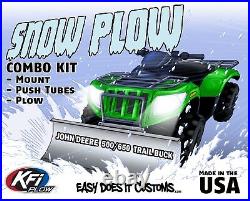 John Deere 500 / 650 Trail Buck 2004-2006 KFI ATV 48 Snow Plow Combo Kit