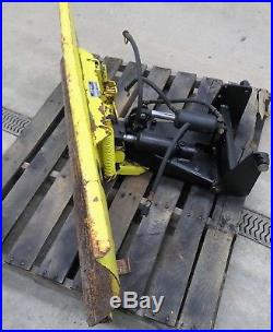 John Deere 54 4-Way Hydraulic Plow / Snow & Dirt Dozer Blade with down pressure