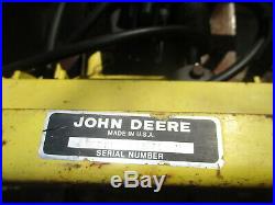 John Deere 54 Hydraulic Power Angle Plow Blade 318 322 330 332 140 Unused Orig