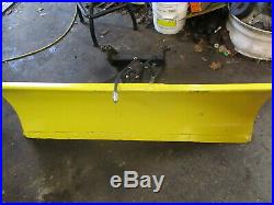 John Deere 54 Hydraulic Power Angle Plow Blade Cleaned Painted New Hoses 318 332