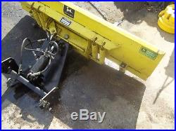 John Deere 54 Hydraulic Snow Plow Blade 400 420 430 Garden Tractor Nice Shape