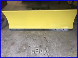 John Deere 54 Inch Snow Plowith Scrapper Blade And Quick Hitch