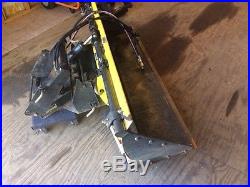 John Deere 54 Power Angle Plow with Quick Hitch and Tractor Shovel 425 445 455