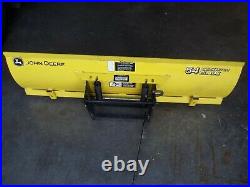 John Deere 54 Quick Hitch Front Snow Plow Blade M054FBX029722 BLADE ONLY