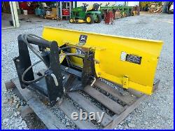 John Deere 54 Snow Blade Plow with Quick Hitch 425 445 455 & some X Series
