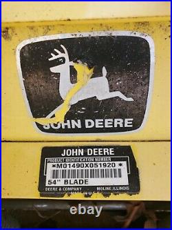 John Deere 54 Snow plowithgrading Blade. Fits 425/45/55