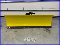 John Deere 60 Snow Plow And Four Way Quick Hitch (shipping)