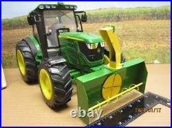 John Deere 6210 R with snowblower- Big Farm series /1/16