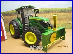 John Deere 6210 R with snowblower- Big Farm series /1/16