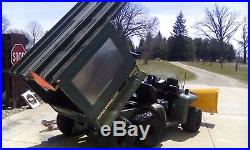 John Deere 6x4 Trail Gator Kawasaki V-twin Warn Plow Power Dump Utility Vehicle