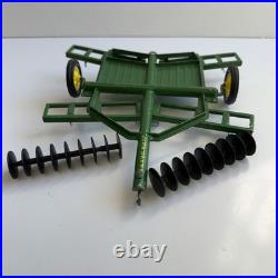 John Deere 7800 Duals Weight Cab 1/16 Tractor Disc Plow Flare Wagon 452 LOT