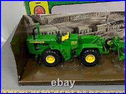 John Deere 8010 4WD Tractor w Plow 2009 Rantoul, IL Show Tractor 132 Ertl RARE