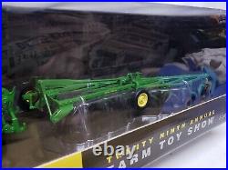 John Deere 8010 Tractor With 8 Btm Plow By Ertl 1/32 Scale Plow City Farm Toy Show