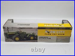 John Deere 8010 Tractor With Plow By Ertl 1/32 Scale 2009 Plow City Edition