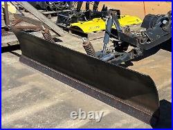 John Deere 84 inch Front Mount Hydraulic Snow Blade Plow Fits 4500 4600 4700