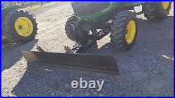 John Deere 84 inch Front Mount Hydraulic Snow Blade Plow Fits 4500 4600 4700