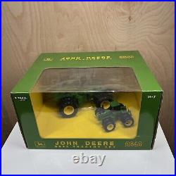 John Deere 8640 4wd Tractor Set 2008 Plow City By Ertl 1/32 & 1/64 Scale
