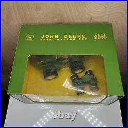 John Deere 8640 4wd Tractor Set 2008 Plow City By Ertl 1/32 & 1/64 Scale