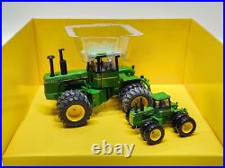 John Deere 8640 4wd Tractor Set 2008 Plow City By Ertl 1/32 & 1/64 Scale