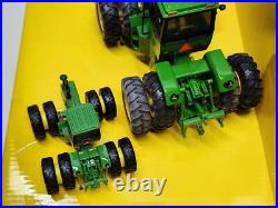 John Deere 8640 4wd Tractor Set 2008 Plow City By Ertl 1/32 & 1/64 Scale