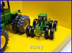 John Deere 8640 4wd Tractor Set 2008 Plow City By Ertl 1/32 & 1/64 Scale
