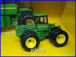 John Deere 8640 4wd Tractor Set 2008 Plow City Toy Show By Ertl 1/32 & 1/64