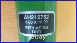 John Deere AH212762 Hydraulic Cylinder 2200 2410 2210 Rephasing Rod Plow Chisel John Deere AH212762 Hydraulic Cylinder 2200 2410 2210 Rephasing Rod Plow Chisel