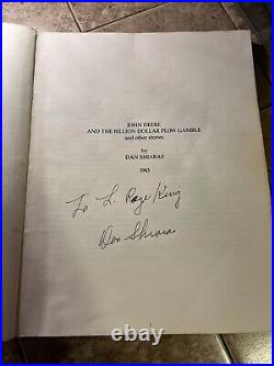 John Deere And The Billion Dollar Plow Gamble 1983 VTG Signed Agriculture Book