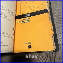 John Deere Attachment Parts Catalog Manual PC941 Pc959 Pc1274 Plow Log Loader Si