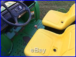 John Deere Diesel Gator 6x4 With Electric Dump Bed And Plow