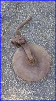 John Deere Disk Plow Moldboard Type scraper blade B529AD Antique, AS IS