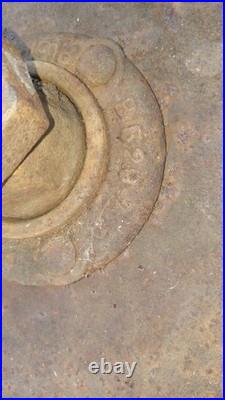 John Deere Disk Plow Moldboard Type scraper blade B529AD Antique, AS IS