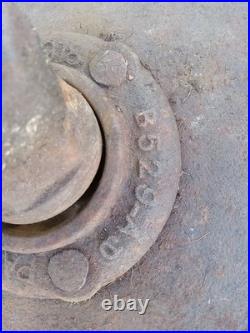 John Deere Disk Plow Moldboard Type scraper blade B529AD Antique, AS IS