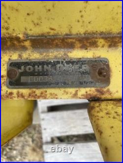 John Deere E0036 Model 36 Snow Thrower
