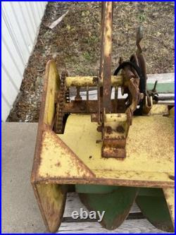 John Deere E0036 Model 36 Snow Thrower