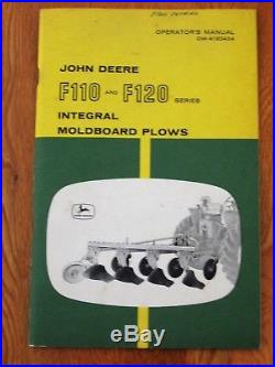 John Deere F120 3 Bottom moldboard plow