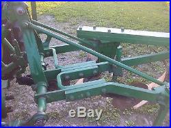 John Deere F125 3x 14 3pt hitch JD plow REALLY NICE Ready to use ALWAYS SHEDDED