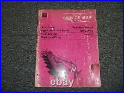 John Deere F135A F145A Moldboard Plow Owner Operator Maintenance Manual OMA17182