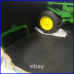 John Deere Farm Toy Rare 1/8th Scale 4 Bottom Tillage Plow Semi Mounted