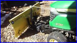 John Deere Front Blade/ Snow Plow. Fits 500 Series tractors