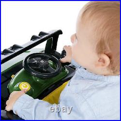 John Deere Gator 4-in-1 Baby Walker with Removable Steering Wheel, Green