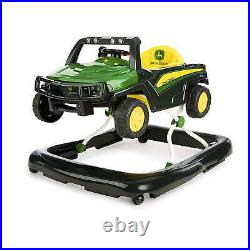 John Deere Gator 4-in-1 Baby Walker with Removable Steering Wheel, Green